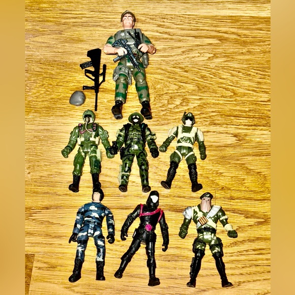 G.I. Joe Other - Lot Of 7 G.I.Joe Figures